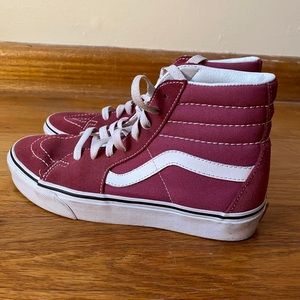 High-top Vans size 7.5